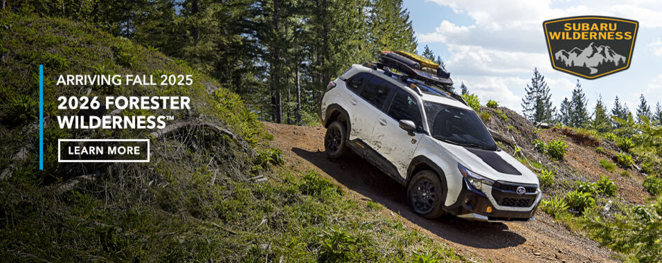 See more, explore more, experience more in the Forester WildernessTffers superior levels of safety, value, reliability, capability and innovative engineering.